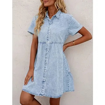 Shop GRAPENT Casual Jean Dress for Stylish Summer Looks