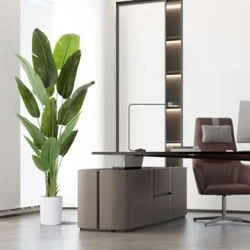 ProDeco 6.6Ft Silk Bird of Paradise Tree for Home Decor