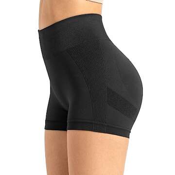 A AGROSTE High Waist Seamless Workout Shorts for Women