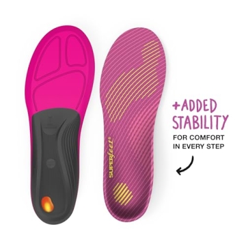 Superfeet Run Women's Support Insoles - High Arch Relief
