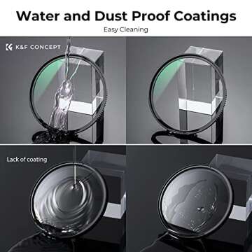 K&F Concept 67mm MC UV Protection Filter for Cameras