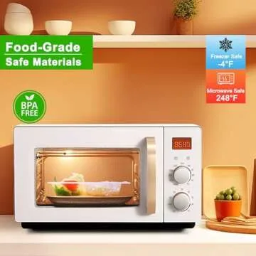 21 Sets Double Compartment Condiment Container with Lids, Mini Plastic Snack Containers with Spoons, BPA Free | Microwave Safe | Leakproof Food Storage, To Go Food Containers, Take Out Sauce Container