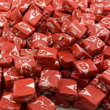 Cherry Starburst Bulk 5lb Bag, Red Starburst Candy, Individually Wrapped Candy by Snackivore
