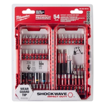 Milwaukee 54PC SHOCKWAVE Impact Duty Driver Bit Set
