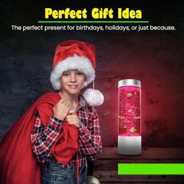 Brewish Bubble Fish Lamp for Kids and Adults - Soothing Decor