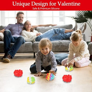 Enjoy 3D Sensory Heart Fidget Toys for Kids and Adults