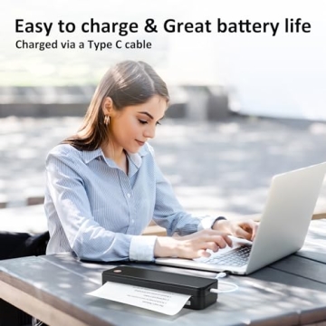 Portable Wireless Thermal Printer for Easy Travel