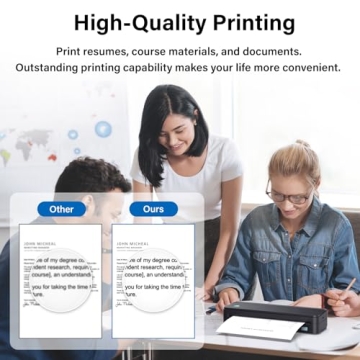 Portable Wireless Thermal Printer for Easy Travel