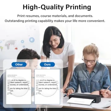 Portable Wireless Thermal Printer for Easy Travel