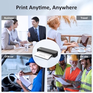 Portable Wireless Thermal Printer for Easy Travel