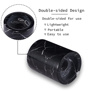 JIMEI Luxurious Natural Marble Candle Holder for Home