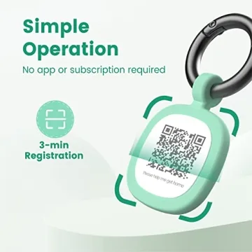 Pawaii QR Code Pet ID Tag for Enhanced Pet Safety