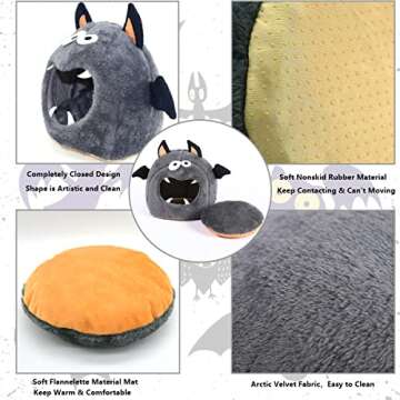 Cozy CooShou Guinea Pig Bed for Small Pets