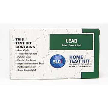 Lead Test Kit in Paint, Dust, or Soil 5PK (5 Bus. Days) Schneider Labs