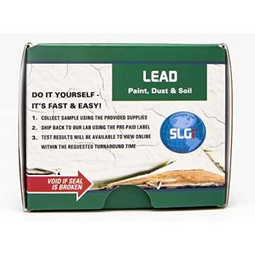 Lead Test Kit for Paint, Dust, or Soil by Schneider Labs