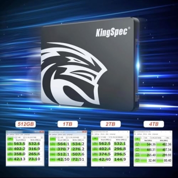 KingSpec 512GB SATA III SSD - Reliable Performance Upgrade