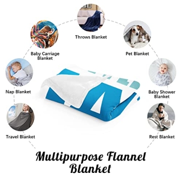 Personalized Baby Name Blankets - Soft Custom Gifts for Kids