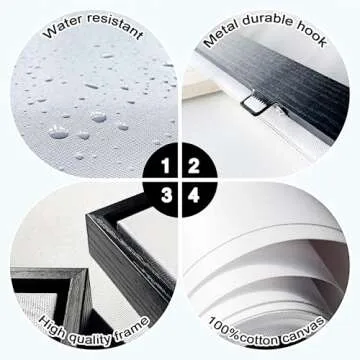 Cityscape Wall Art New York City Skyline Buildings Picture Modern Abstract Grey NYC Skyline Birds Painting Framed Artwork for Bedroom Living Room Bathroom Home Office Decor 20×40IN