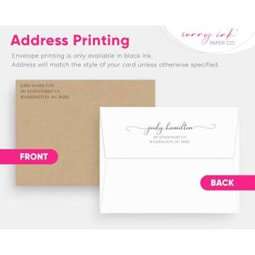Personalized Monogram Note Cards - Elegant Custom Stationery