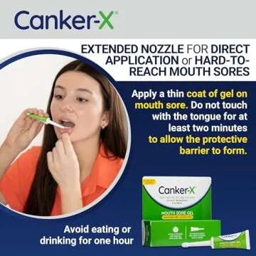 Canker-X Gel for Fast Pain Relief & Healing