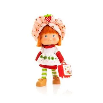 Strawberry Shortcake 'Limited Edition' Classic Version Strawberry Shortcake 5.5-inch Poseable Sweet Scented Fashion Doll with 4 Surprise Reveal Accessories