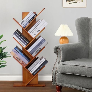 Stylish C&AHOME Tree Bookshelf for Home and Office