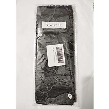 Mrotrida Women's Punk Fingerless Glove Cosplay Ripped Gloves for Halloween Costume Party 1Pair (Black Short Style)