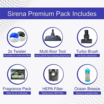 Sirena Premium Vacuum - Efficient Water Filtration Cleaner