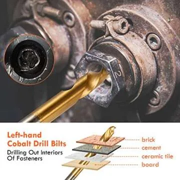 XEWEA 35-Piece Screw Extractor Set for Easy Extraction