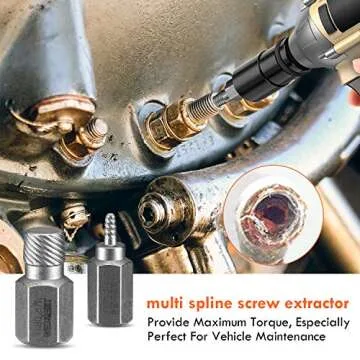 XEWEA 35-Piece Screw Extractor Set for Easy Extraction