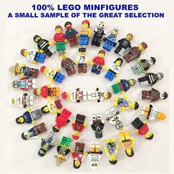 Pack of 10 Unique Random Lego Minifigures for Kids