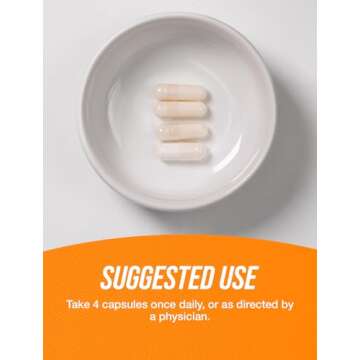 BulkSupplements.com Taurine Capsules - Taurine Supplement, Taurine 2000mg, Amino Acids Supplement, Taurine Pills - Gluten Free, 4 Capsules per Serving, 360 Capsules (Pack of 1)