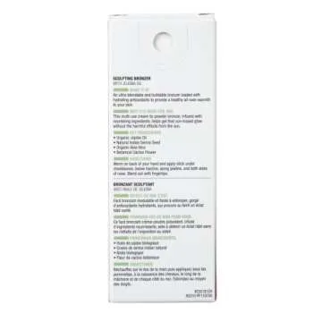 Physicians Formula Organic Wear All Natural Sculpting Face Bronzer Makeup Stick Mocha, Dermatologist Approved, 2- Mocha