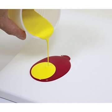 Sargent Art Pouring Acrylic Medium 32 oz, Pouring Medium, Gloss Resin Finish, Quick Drying, Water Resistant, Non Yellowing, Random color