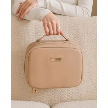 EACHY Travel Makeup Bag Large Capacity Design Gift for Women