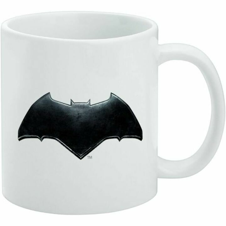 Batman Logo Ceramic Coffee Mug - Justice League Gift