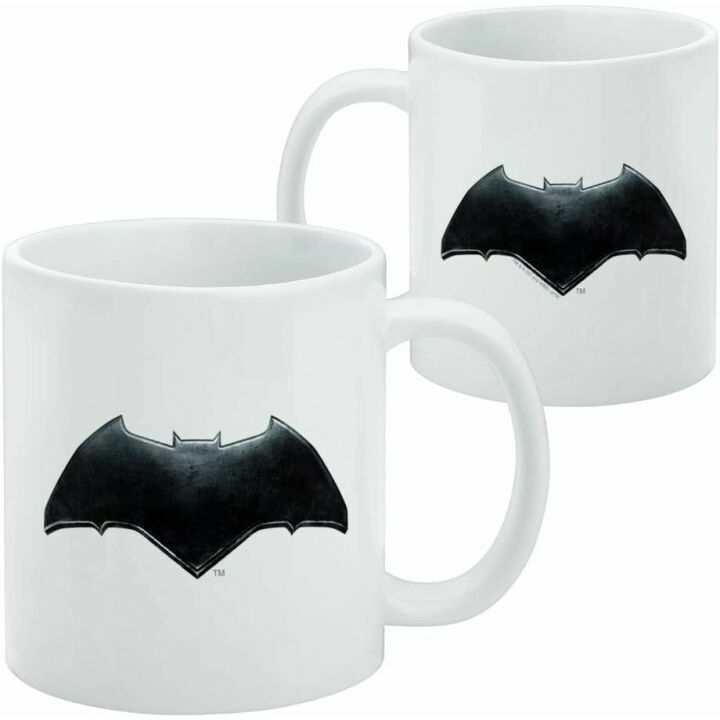 Batman Logo Ceramic Coffee Mug - Justice League Gift
