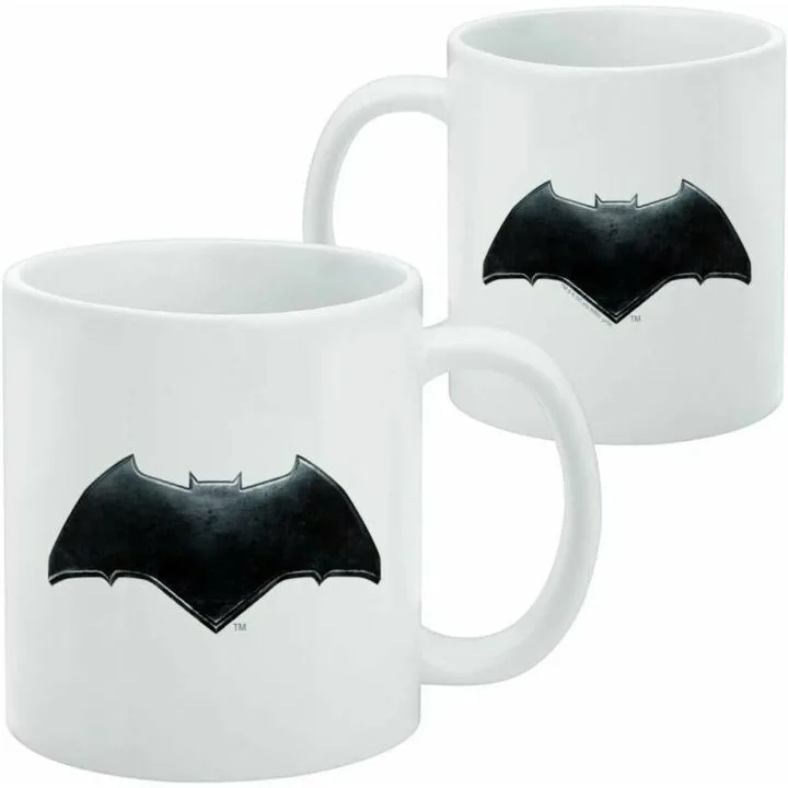 Batman Logo Ceramic Coffee Mug - Justice League Gift