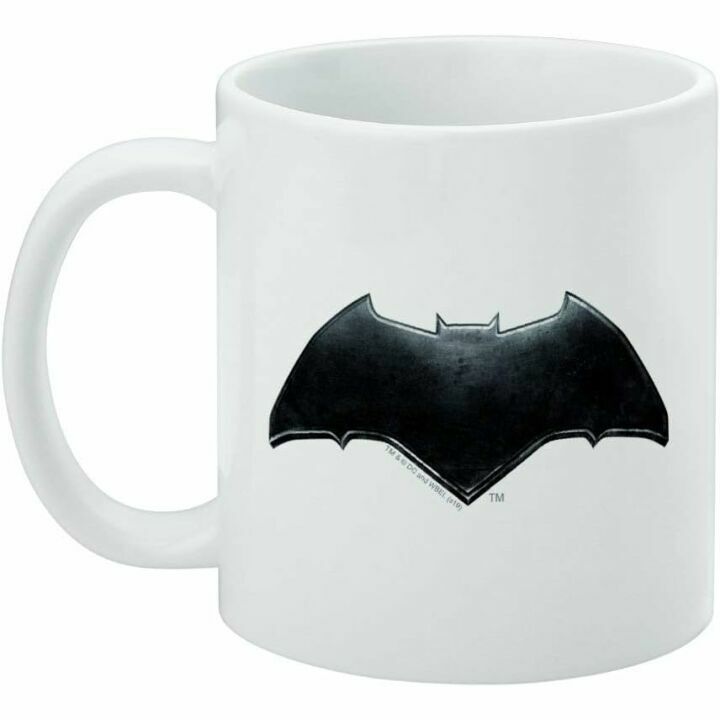 Batman Logo Ceramic Coffee Mug - Justice League Gift