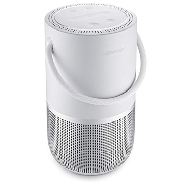 Bose Portable Smart Speaker — Wireless Bluetooth Speaker with Alexa Voice Control Built-in, Silver