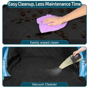 Veckle Universal SUV Cargo Liner for Dogs - Waterproof & Safe