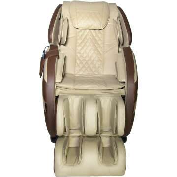 Osaki Massage Chair Brown & Beige for Ultimate Comfort
