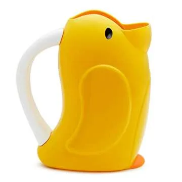 Munchkin® Duckling™ Shampoo Bath Rinser Cup, Ultra Soft and Flexible Rim, Babies, Toddlers and Kids, Yellow Duck