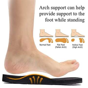 CIOR Women's Sport Sandals Hiking Sandals with Arch Support Yoga Mat Insole Outdoor Light Weight Water Shoes-U119SLX023-balck-37A