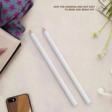 12Pcs Water Soluble Sewing Marking Pencils for Crafters