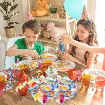 HLARTNET 26 PCS Sticky Lizards - Fun Party Favors for Kids