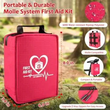 Pasenhome First Aid Kit - Comprehensive Emergency Supplies