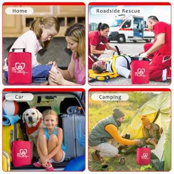 Pasenhome First Aid Kit - Comprehensive Emergency Supplies