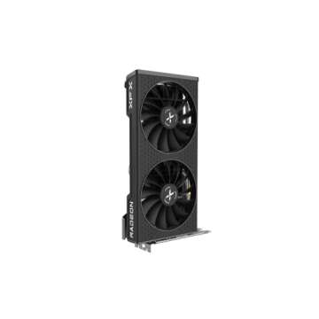 XFX Speedster QICK210 Radeon RX 6500XT Black Gaming Graphics Card with 4GB GDDR6 HDMI, AMD RDNA 2, RX-65XT4DBDQ