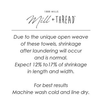 Luxury 4-Piece Waffle Weave Bath Towel Set - 1888 Mills